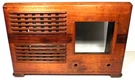 Vintage Emerson Ingraham 7KW 228A-2 Part: Wood Shell 16 & X 10 1/2". Fixed Price $50.00.