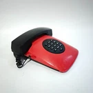 Telemax Princess Red Black Button Touch Telephone Corded Vintage Retro. Fixed Price $34.71.