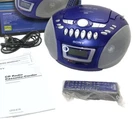 Sony CFD-E75 Cd Cassette Player Am Fm Radio Portable Boombox Blue W Remote. Fixed Price $149.95.