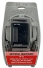 Sony Walkman WM-FX10 Am/fm Stereo Cassette Player With Original Box Headphones. Fixed Price $99.95.