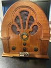 Thomas "norman Rockwell" Collector Ed. Wood Cathedral Am/fm Cassette Radio BD117. Fixed Price $69.95.