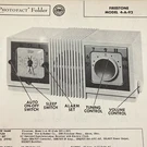 Original 1951 Firestone Radio Model 4-A-92 Service Wire Schematic Repair Manual. Fixed Price $9.99.