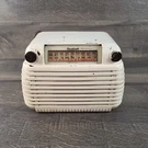Vintage Sentinel 284-1 Art Deco Tube Radio 1940S Bakelite White Rare Works. Fixed Price $64.95.