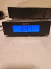 Sony ICF-C707 Clock Radio With Nature Sounds Am/fm Dual Alarm Backlit Lcd Aux In. Fixed Price $18.00.