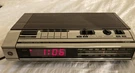 Electronicdigital Ge Am/fm Alarm Clock Radiomodel 7-4684 B Wood Grain Finishvtg. Fixed Price $21.99.