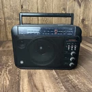 General Electric Superadio Wide Band Long Range Am/fm 7-2887B Tested. Fixed Price $32.00.