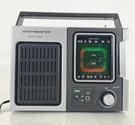 Westminster Am Fm Radio Model 2900B Black Solid State Red Green Dial. Fixed Price $24.99.