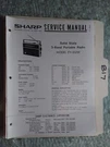 Sharp FY-302 W Service Manual Original Repair Book Radio Band 14 Pages. Fixed Price $22.50.