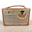 Mid-century Ge Seven Transistor Radio In Leather Case P-776B Usa Parts / Repair. Fixed Price $12.95.