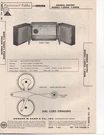 1965 General Electric T-3000A T-3000B Radio Service Manual Photofact Schematic. Fixed Price $8.99.