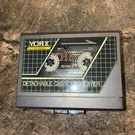 Yorx Model BP-1000BK Detachable Cassette Player Just Working. Fixed Price $30.00.
