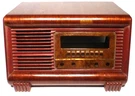 #2 Vintage Philco 41-256 Tabletop Radio Part: Wood Shell W/ Claw Feet. Fixed Price $65.00.