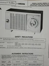 Sams Photofact Repair Service Parts Manual For General Electric C1432C Radio. Fixed Price $12.70.