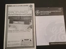 Ge 7-4269A Spacemaker Under Cabinet Radio Cassette Player Owners Manual Use Care. Fixed Price $8.99.