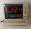 Vintage Gpx Model D528 Am Fm Radio Alarm Clock Tested. Fixed Price $43.50.