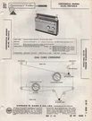 1962 Continental AC-2-50 TFM-1150-B Am Bc Sw Radio Service Manual Photofact. Fixed Price $8.99.