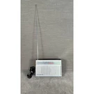 General Electric Am Fm Radio 7-2650A Vintage/silver Black Dc Tested/works. Fixed Price $28.99.