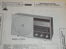 Original Sams Photofact Manual Westinghouse H-759T6, H-760T6, V-2410-2 (554). Fixed Price $6.99.