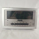 Rca RP3703A Multi-function Dual Wake Alarm Clock Am/fm Radio Tested Turns On!. Fixed Price $24.50.