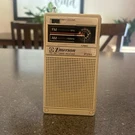 Emerson Radio Model P3744A Fm-am 2 Band Receiver Works Transistor. Fixed Price $7.00.