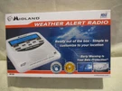 Midland WR-120B Emergency Weather Alert Radio W/ Alarm Clock White New In Box. Fixed Price $17.00.