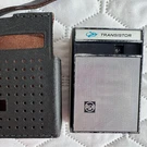Transistor Radio Black Vintage Portable Am Japan Leather Case. Fixed Price $35.00.