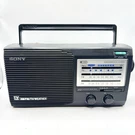 Vintage Sony ICF-34 Portable Radio Band Am/fm/weather/tv Tested & Working. Fixed Price $34.99.