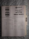 Hitachi K-713 KC-743 Service Manual Original Repair Book Table Radio Clock. Fixed Price $25.00.