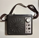 Vtg Admiral Am/fm 2 Band Portable Radio Ac/dc World Time Dial Works Static Only. Fixed Price $9.00.