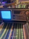 Sanyo 1980 Mini Tv / Radio Model - TPM2100. Fixed Price $93.95.