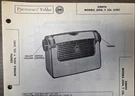 Zenith Models J504, Y (ch. 5J41) Portable Am Radio Photofact. Fixed Price $6.50.