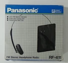 Vintage Panasonic RF-411 Fm Stereo Headphone Radio Tested Working W/defects #705. Fixed Price $17.92.