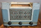 1948 Westinghouse H204 Tube Am/fm Radio Mid-century Bakelite Works Blue. Fixed Price $58.00.