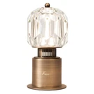 Fuse Soluna Crystal Bluetooth Speaker Lamp W/ & Hand Polished Prism. Fixed Price $99.99.