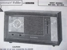 Sony BCF-1821 & BCF-1822 Clock Radio Photofact. Fixed Price $6.00.