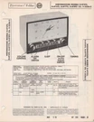 1955 Westinghouse H-475T5 Radio Service Manual Repair Photofact H-476T5 H-477T5. Fixed Price $8.99.