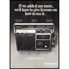1974 Panasonic RF-1060 Portable Radio Vintage Print Audiophile Wall Art Photo. Fixed Price $16.97.