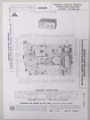 Sams Photofact Folder Radio Parts Manual General Electric C1483C/85A/87A/89A Etc. Fixed Price $14.95.