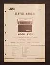 Jvc Model 8202, Service Manual. 1 IC-7 Transistor Fm-am Band Portable Radio.. Fixed Price $14.99.