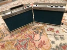 Vintage Mcm Toyo Am/fm 8 Track Stereo Portable Radio CRH-401 Blue For Parts. Fixed Price $29.00.