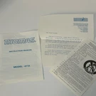 Thomas Model 411A Instruction Manual For Collector's Edison Radio. Fixed Price $9.67.