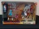 Mattel Michael Jordan Then And Now Collection Figures 1999 Nba Chicago Bulls. Fixed Price $40.00.