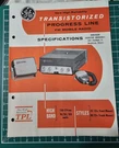 General Electric Tpl Transistorized Progress Line Fm Mobile Radio Brochure. Fixed Price $13.95.