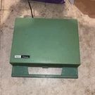 Vtg Sears Silvertone 3250!PORTABLE Record Player 4 Speed As Is. Fixed Price $16.15.