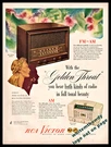 1947 Rca Victor Model 68R3 Plastic Wood Veneer 66X12 Table Radio. Fixed Price $12.98.