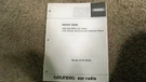 Original Grundig GCM-8200 Car Stereo Service Manual. Fixed Price $14.95.