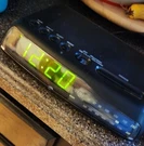 Vintage Electric Alarm Clock Radio Retro 90'S Am/fm, Model 7-4819A Battery Bu. Fixed Price $14.99.
