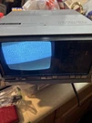 Vintage 1989 Emerson Model VR36 - 5'' Black/white Portable Tv And Radio Tested. Fixed Price $20.00.