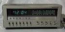Vintage Soundesign Calendar Alarm Clock Am Fm Radio Faux Wood Model 3717-A. Fixed Price $59.99.