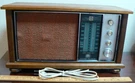 Rca Am/fm Table Top Radio Model RLC64S Pecan Wood Decorative Case Works Vtg 1960. Fixed Price $33.25.
